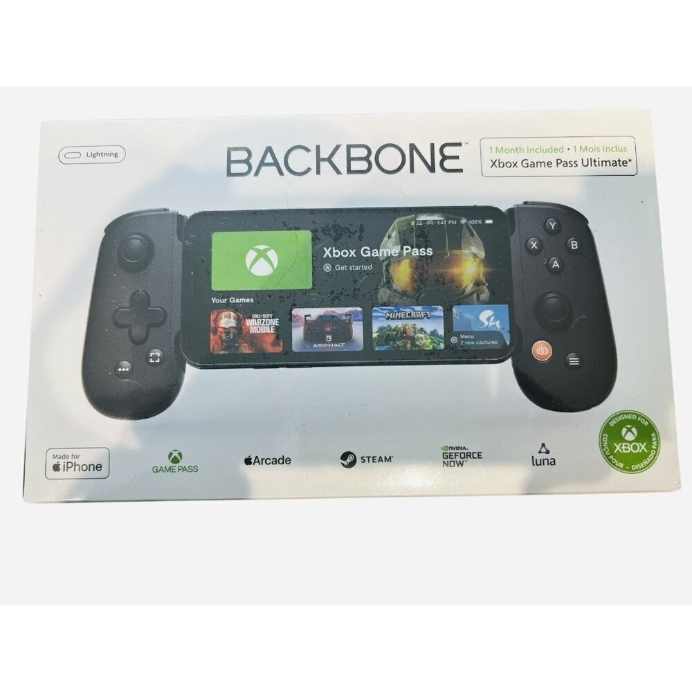 Xbox Backbone One Gaming Controller For iPhone IOS 1 Month Free Xbox Game Pass